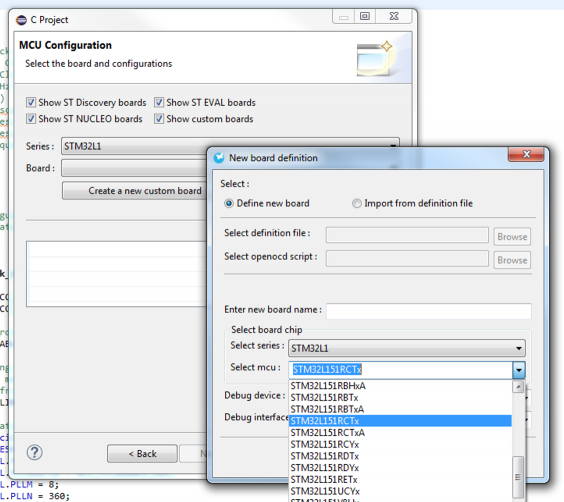 STM32L151RC