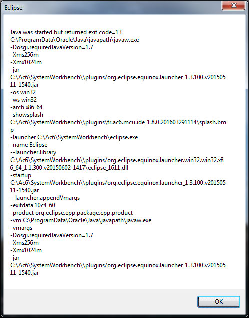 Eclipseerror