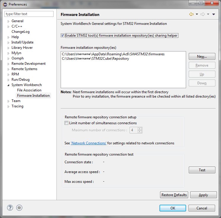 Sw4stm32 Download Pref