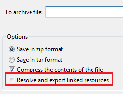 Unresolved Export