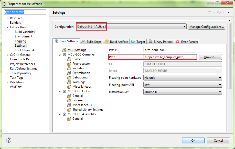 Tc541 Config