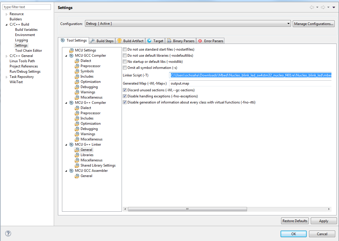 LinkerFile