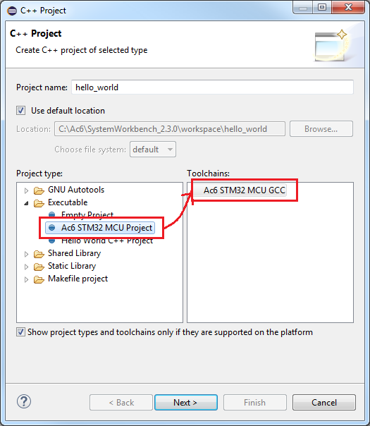 Project Window