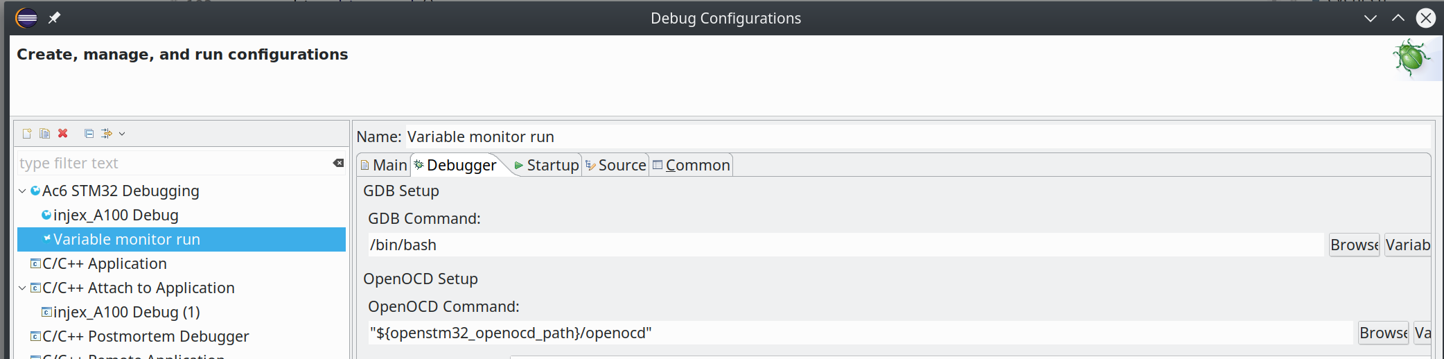 Gdb Settings