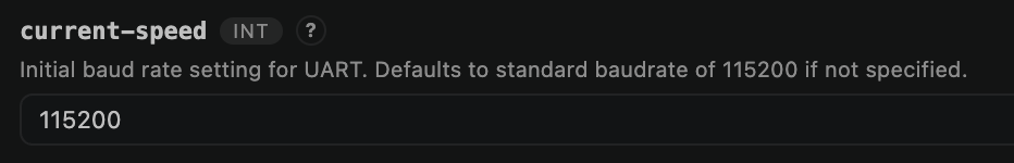 Set current-speed